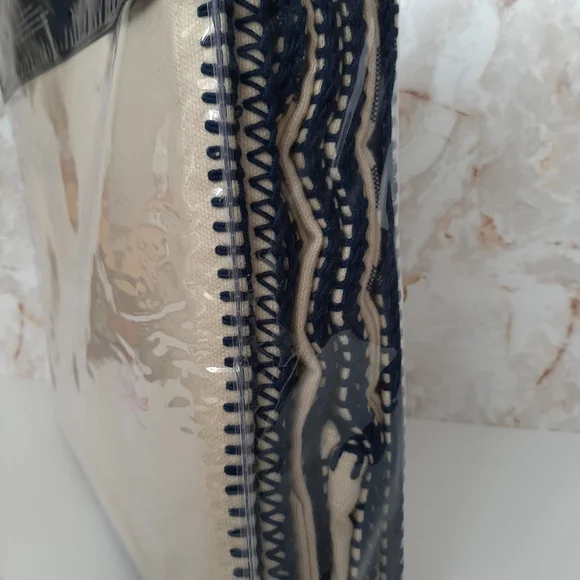 Ralph Lauren Waltham Stripe King Blanket MSRP $430 - Picture 3 of 15